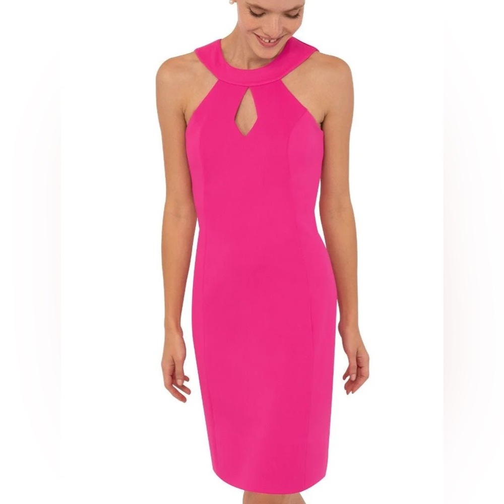 Gretchen Scott | Sublime Solid Jersey Dress Pink … - image 1